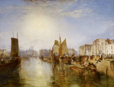 Il Porto di Dieppe da Joseph Mallord William Turner